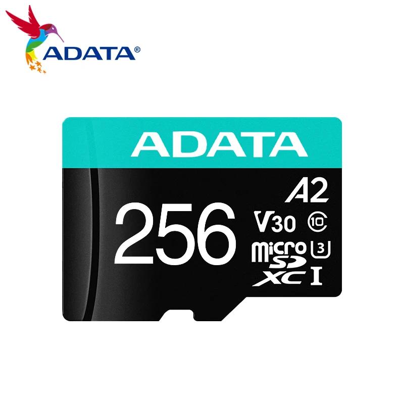 ADATA A2 V30 ũ SDXC ī, U3 C10,  ޸ ī, 64GB, 128GB, 256GB, 512GB, 1TB ũ SD ī, ִ 100 Mb/s, TF ī